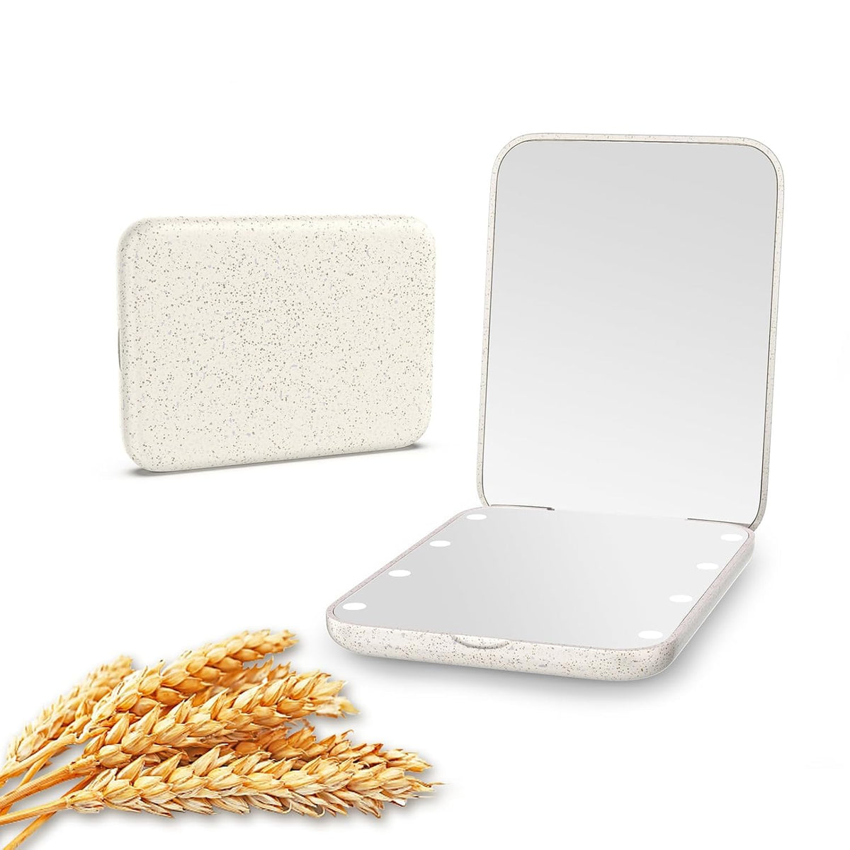 Portable Mini Makeup Mirror with LED Light – view 13