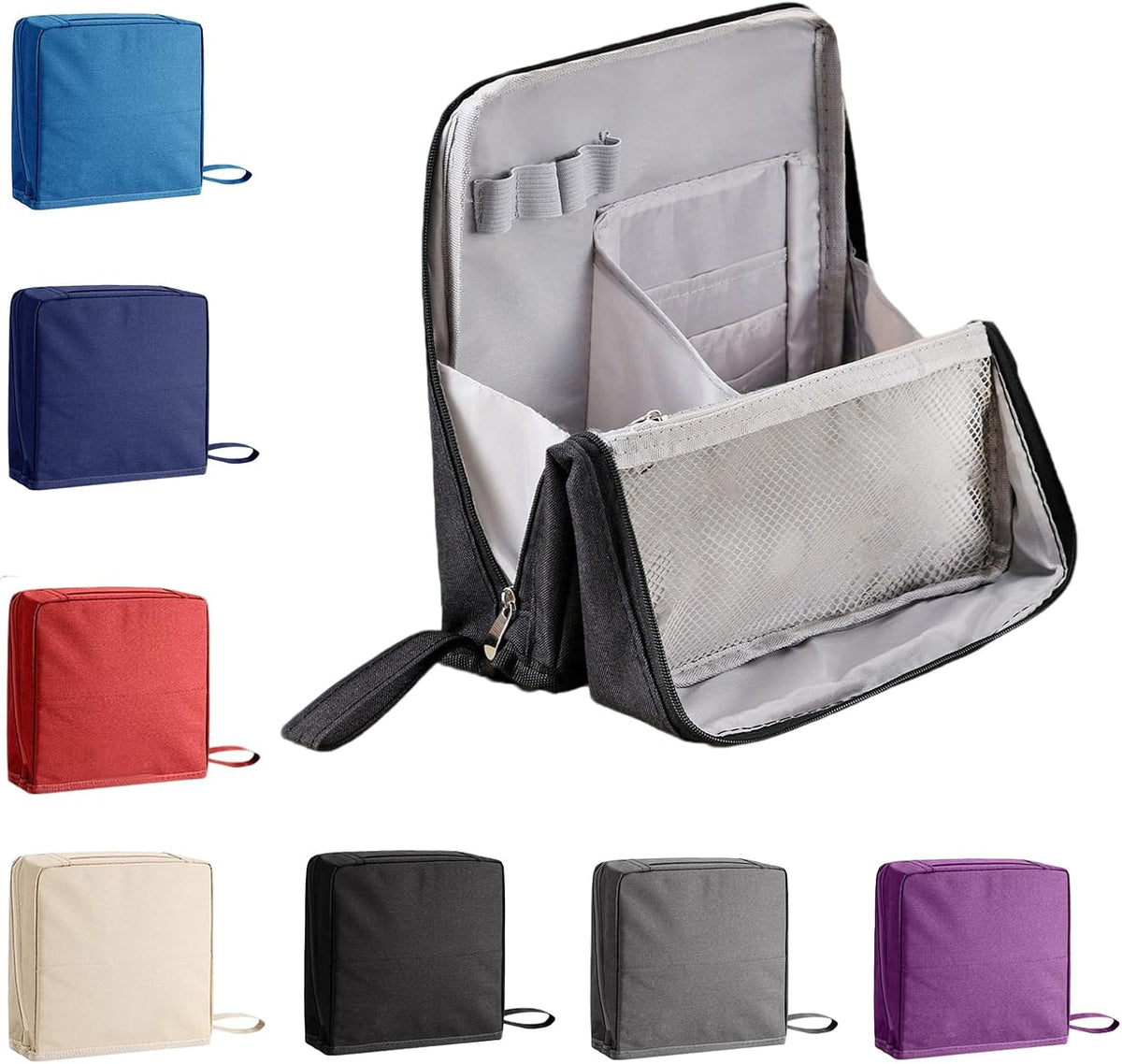 Travel Makeup Bag with Compartments