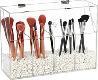 Makeup Brush Travel Case Organizer