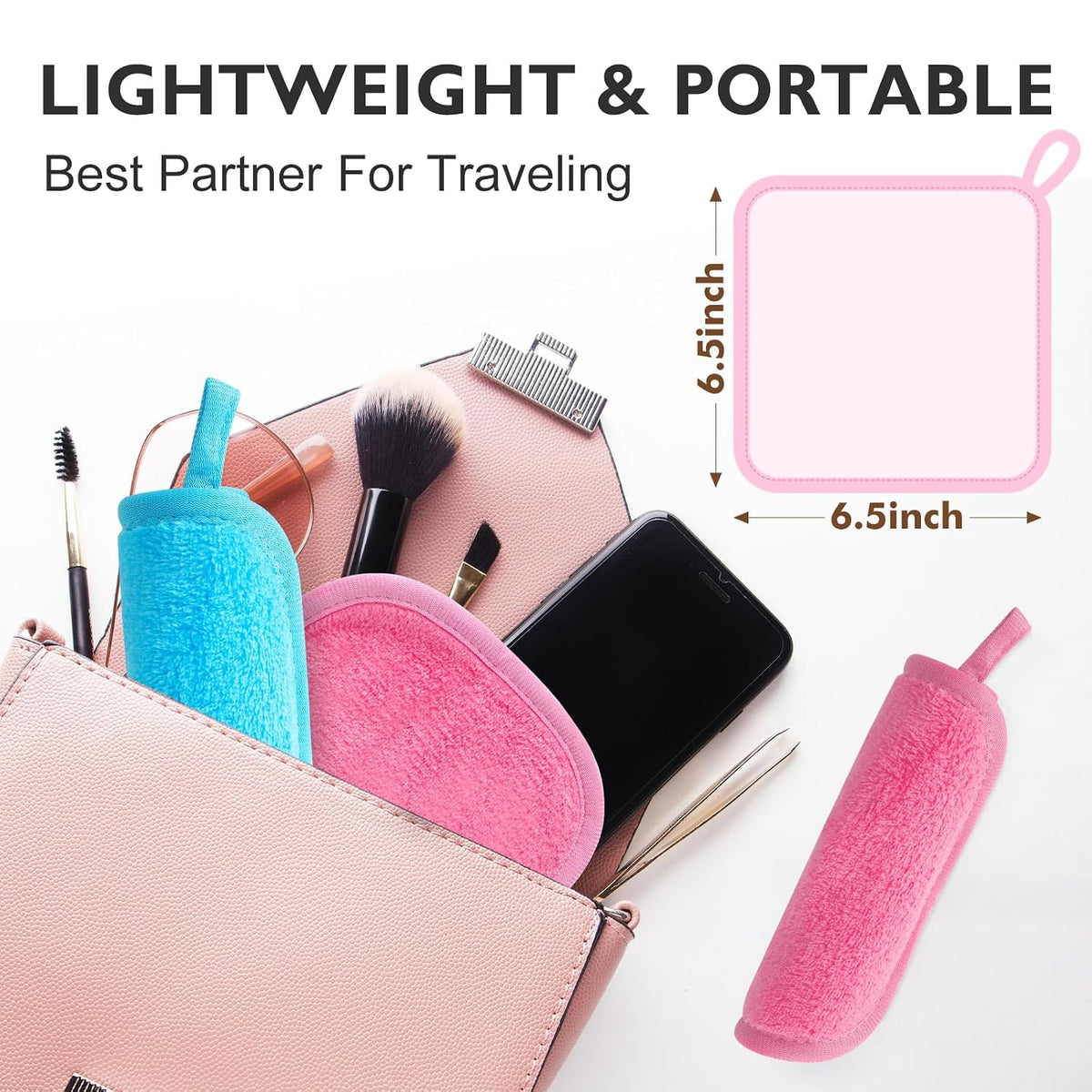 Reusable Makeup Remover Cloth Set – view 4