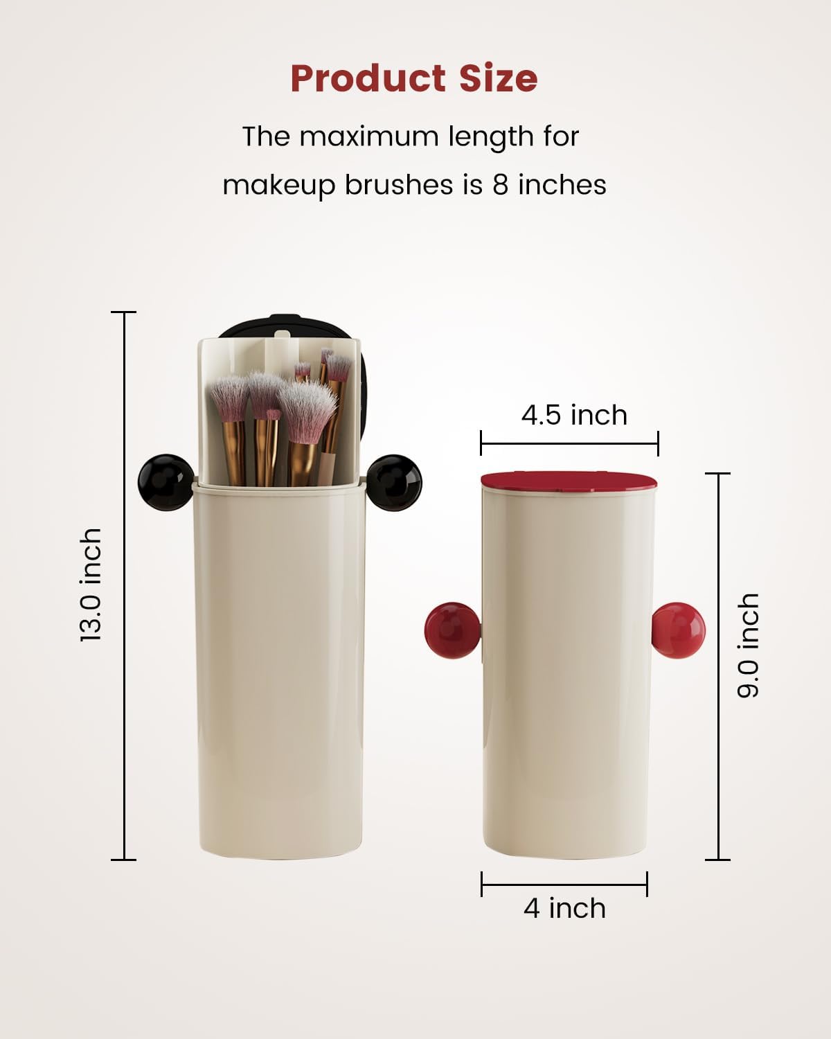 Automatic Makeup Brush Holder – view 3