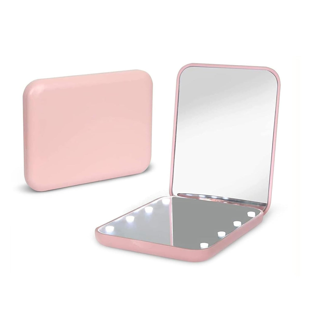 Portable Mini Makeup Mirror with LED Light