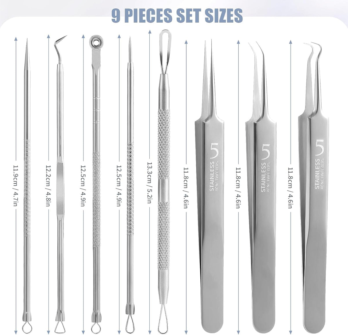 Stainless Steel Facial Extractor Kit – view 3