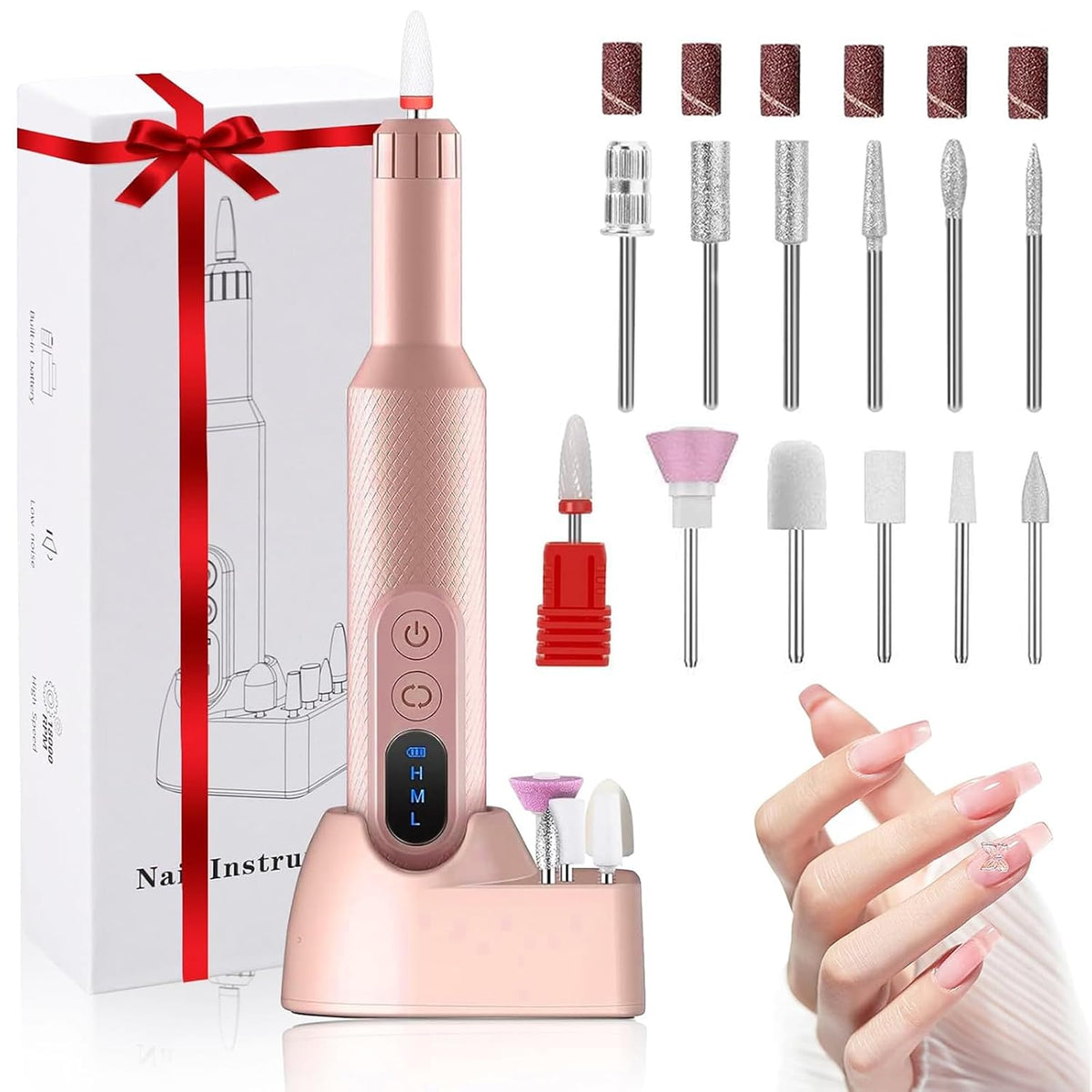 Electric Nail File Manicure Tool
