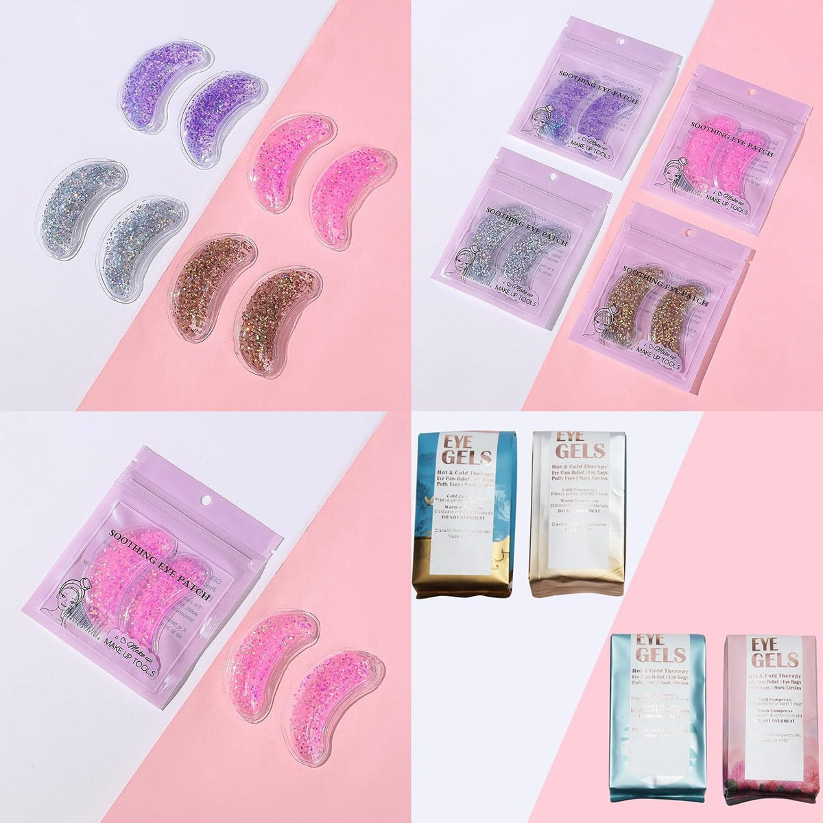 Reusable Under Eye Cooling Gel Masks – view 4