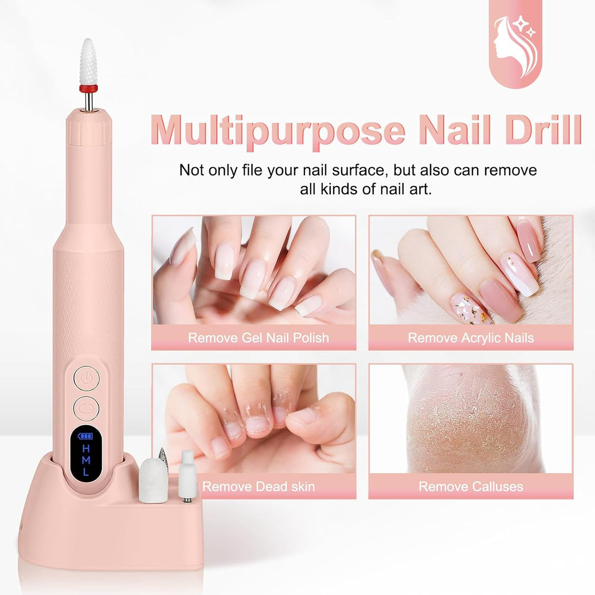 Electric Nail File Manicure Tool – view 2