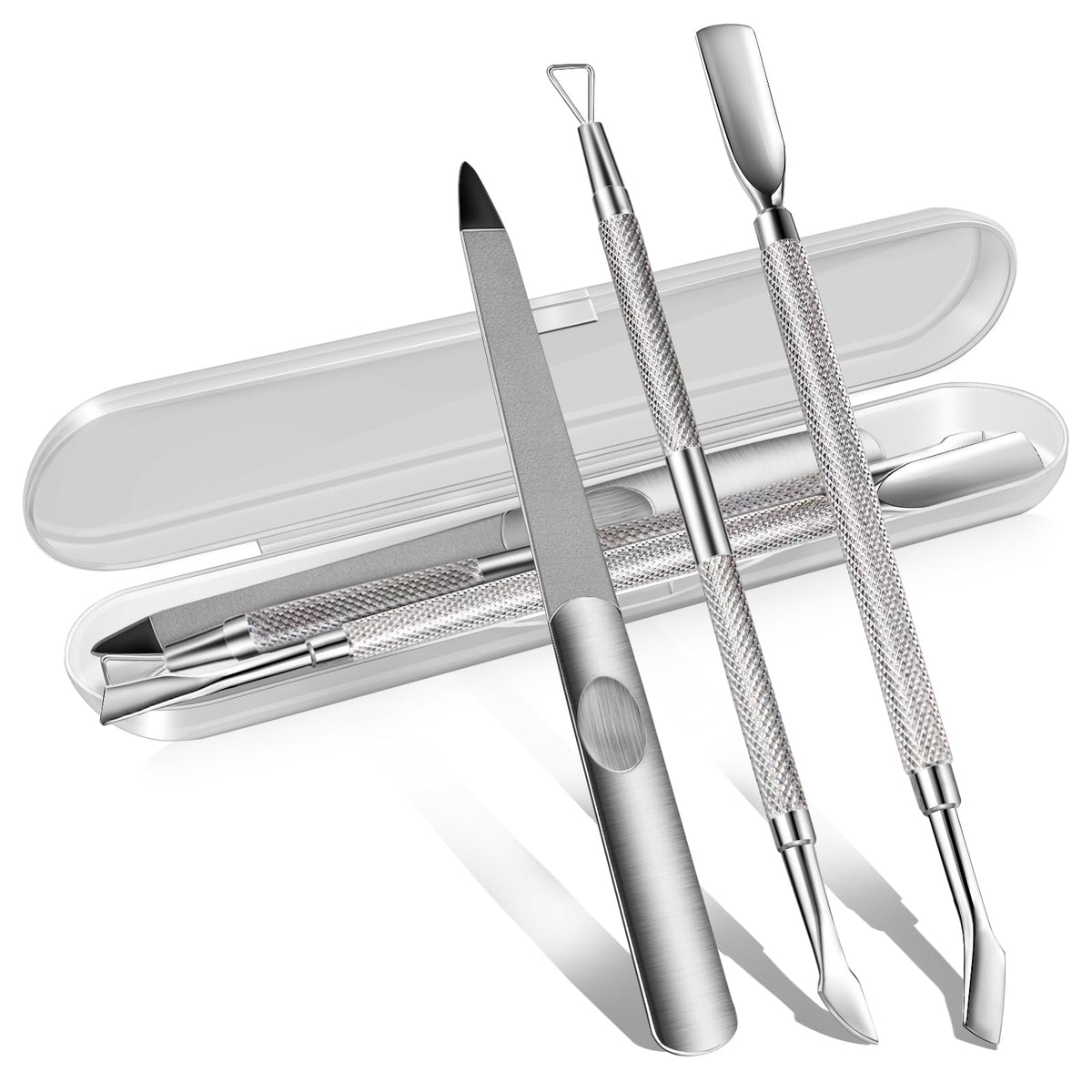 Cuticle Pusher and Nail Tool Set