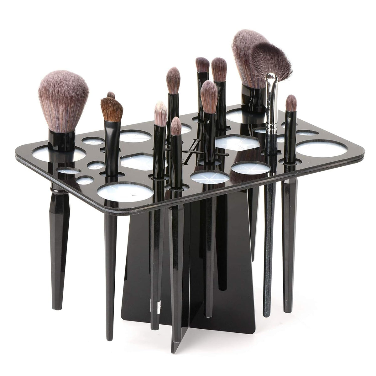 Portable Makeup Brush Drying Rack – view 2