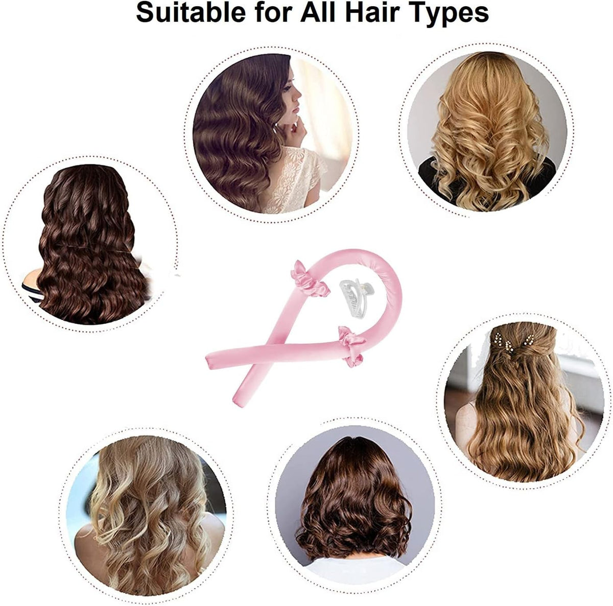 Heatless Hair Curling Ribbon – view 2