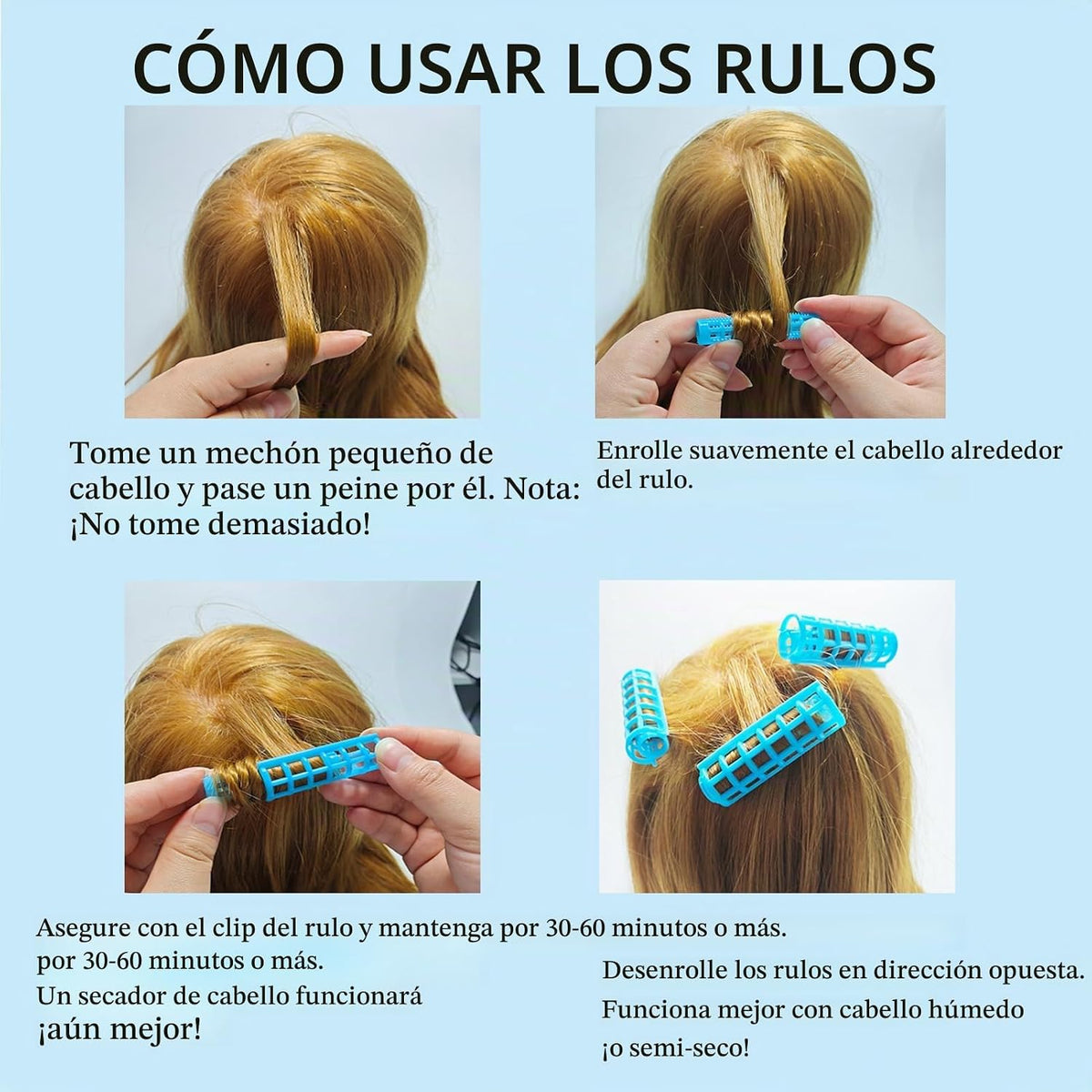 No Heat Hair Roller Set – view 6