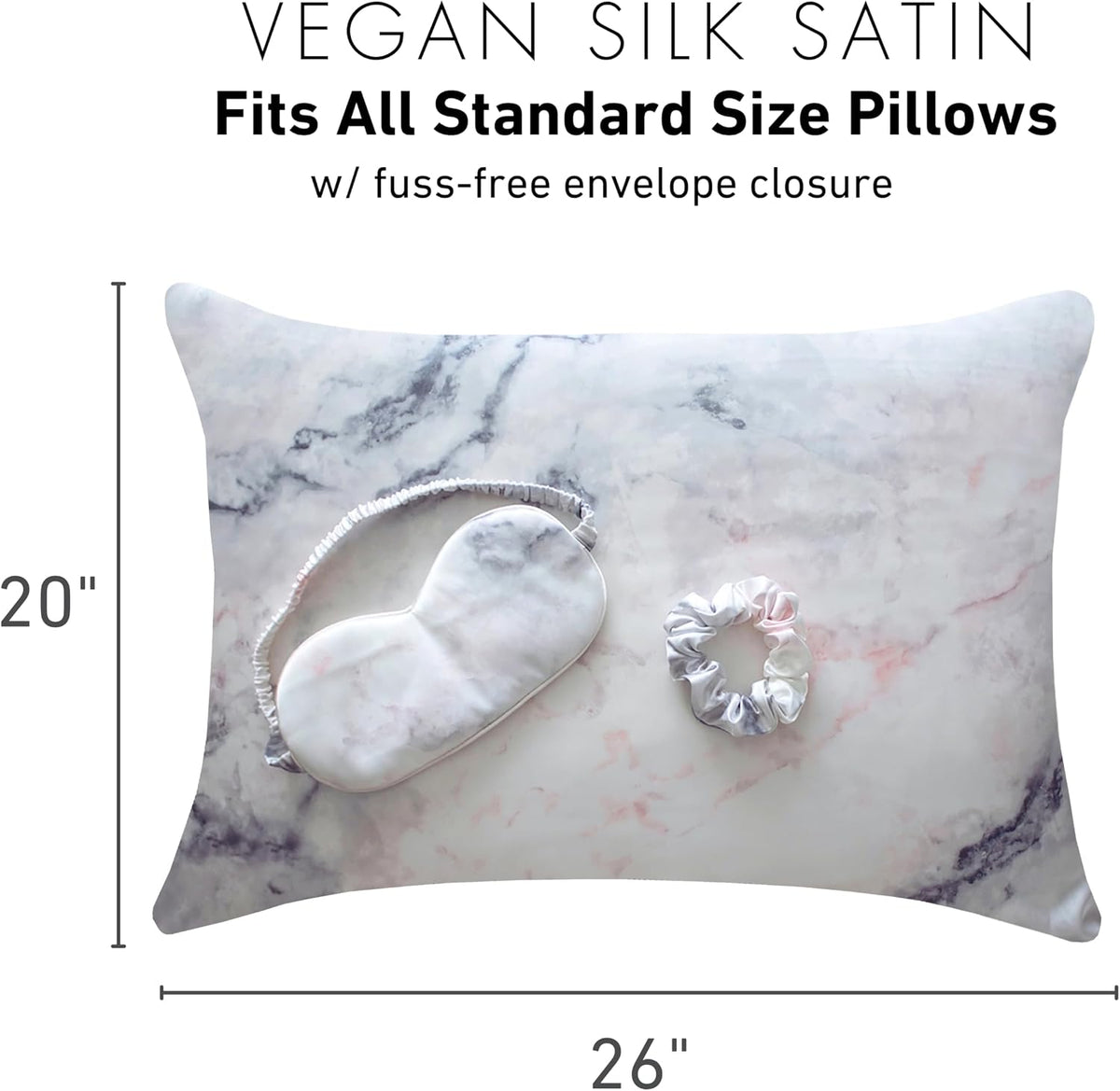 Satin Pillowcase Beauty Sleep Set – view 2