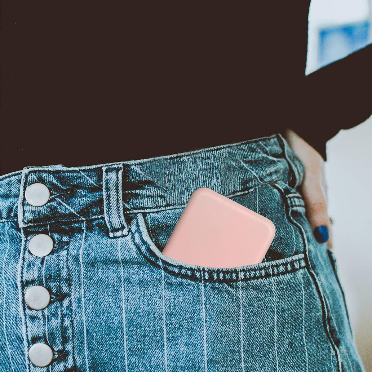 Portable Mini Makeup Mirror with LED Light – view 2
