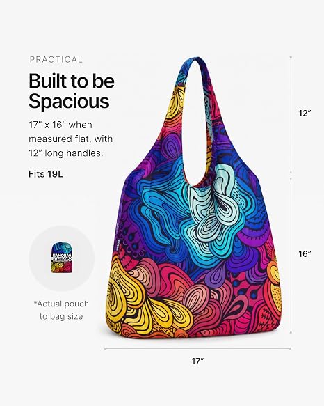Reusable Shopping Bag Foldable – view 3