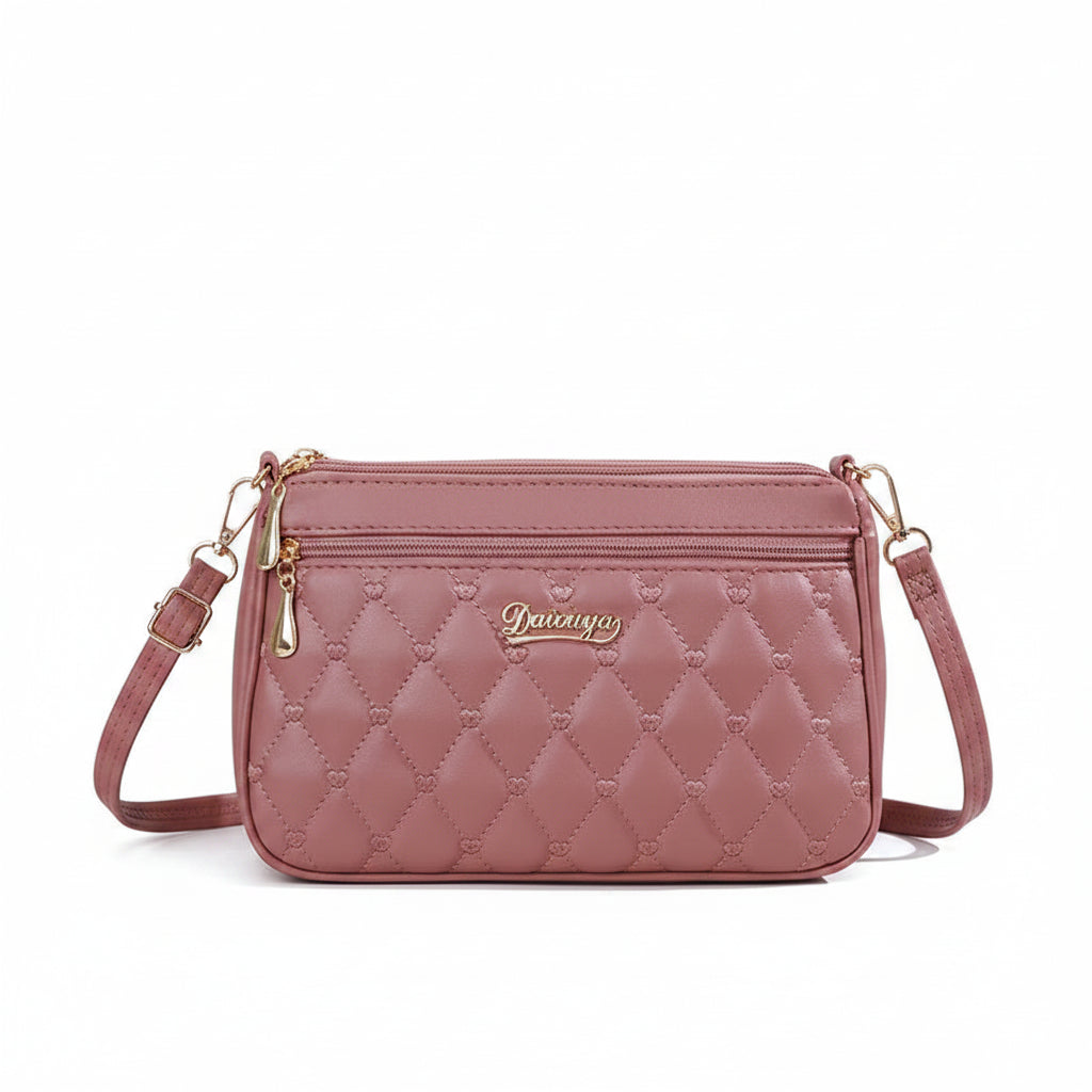 The Siena Quilted Crossbody
