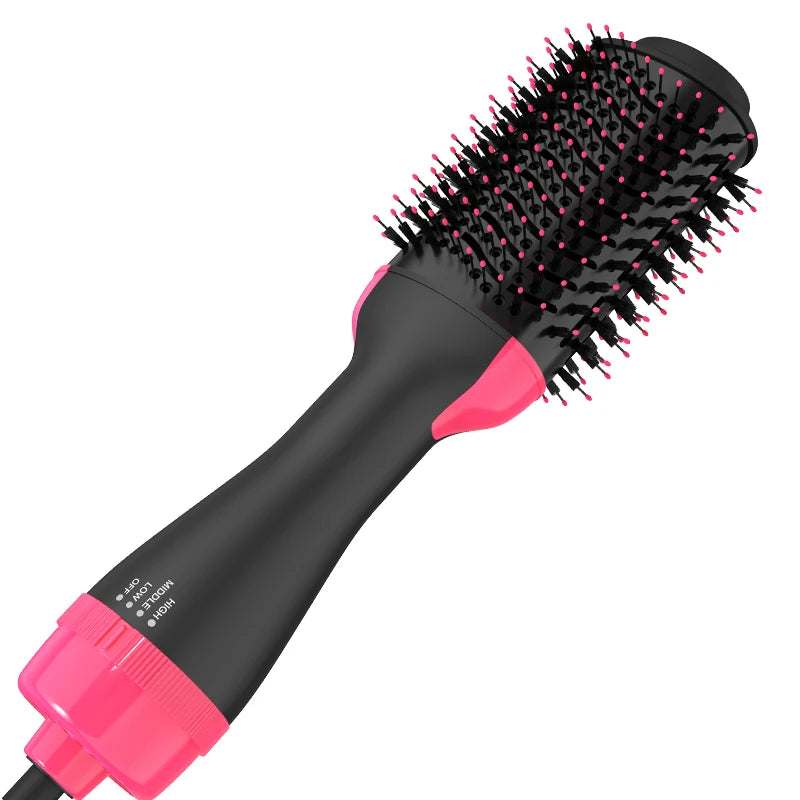 Transform your daily hair routine into a salon-grade ritual with the Aria Silk Blowout Brush. This exquisite 2-in-1 styling tool effortlessly merges the volumizing power of a professional blowout with the sleek precision of a straightener, bringing the timeless glamour of an Italian salon directly to your vanity.

THE RITUAL

Effortless Volume: Expertly lifts hair at the root, creating weightless bounce and body for a deeply glamorous, full-bodied look.

Silky Smooth Finish: Advanced airflow and heated bris