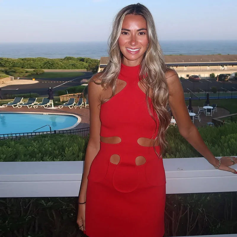 The Riviera Cutout Mini Dress