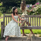 The Villa Floral Corset Dress