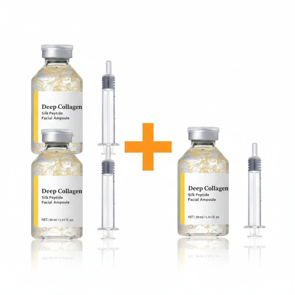 Silk Peptide Ampoule - Anti-Aging and Firming - Skincare Rituals - Donna Cuore Italia.