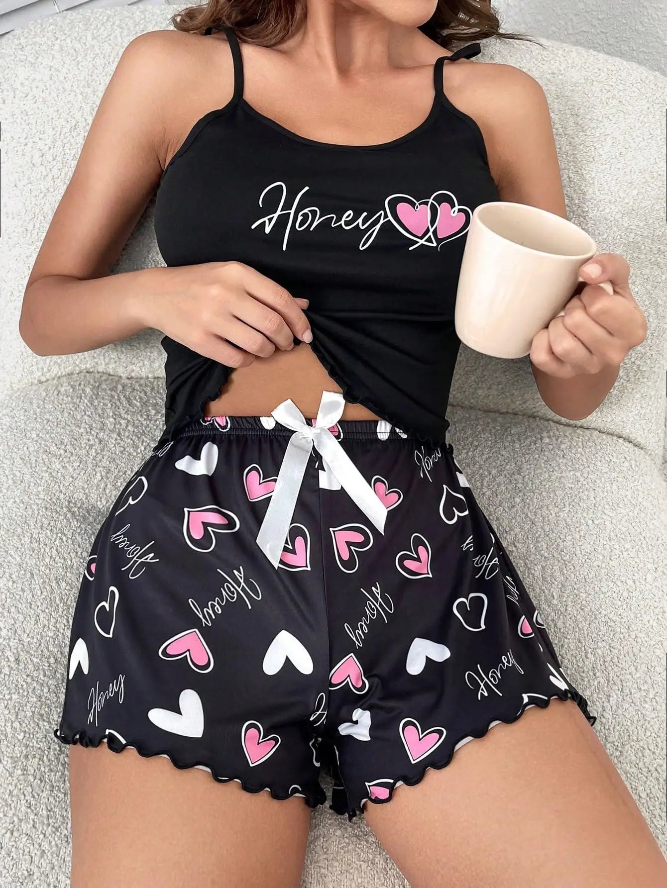 The Amalfi Lace Lounge Set