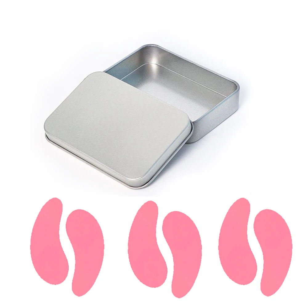 Reusable Silicone Eye Patches · 3 Pairs with Travel Tin