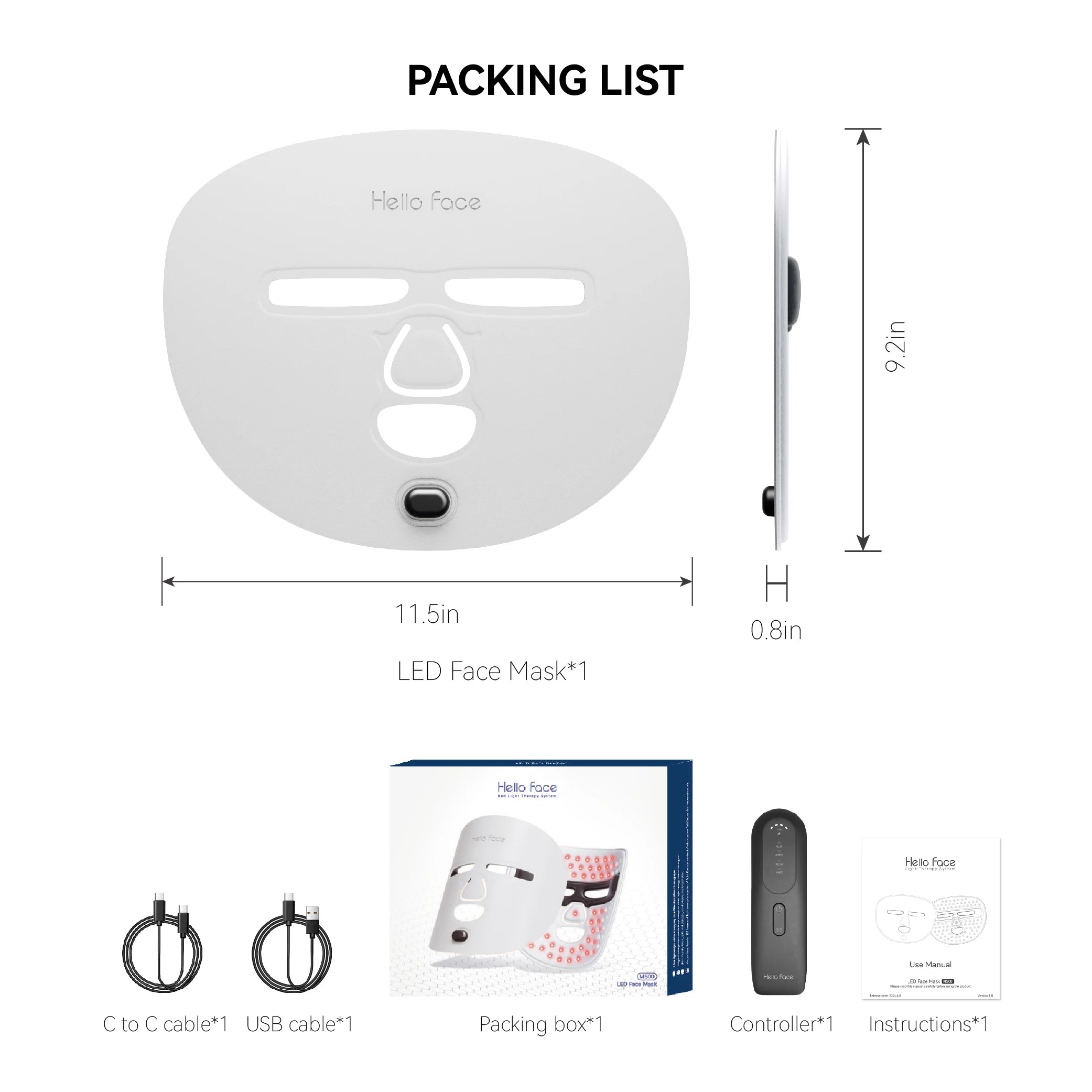Luce Infinità LED Facial Mask