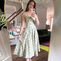 The Villa Floral Corset Dress
