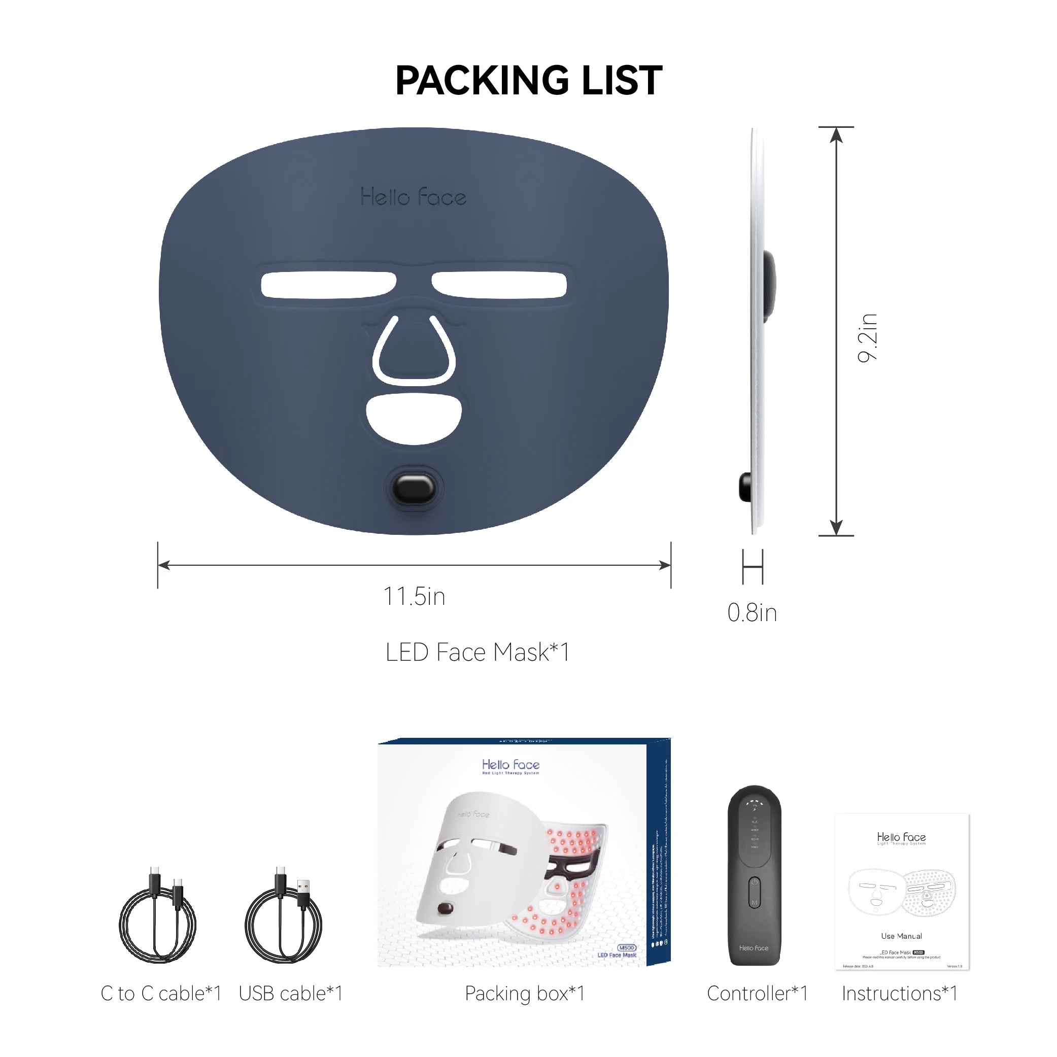 Luce Infinità LED Facial Mask